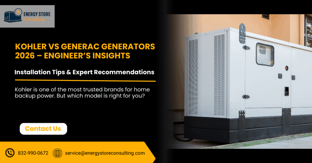 Kohler vs Generac Generators 2026 – Engineer’s Insights