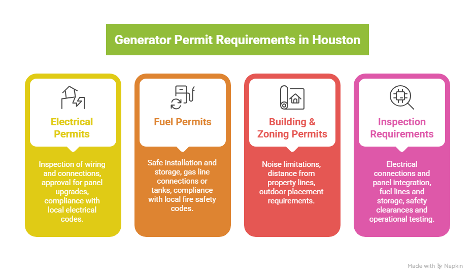 What You Need to Know About Generator Permits in Houston 
