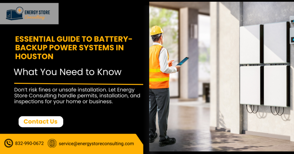 Essential Guide to Battery-Backup Power Systems in Houston