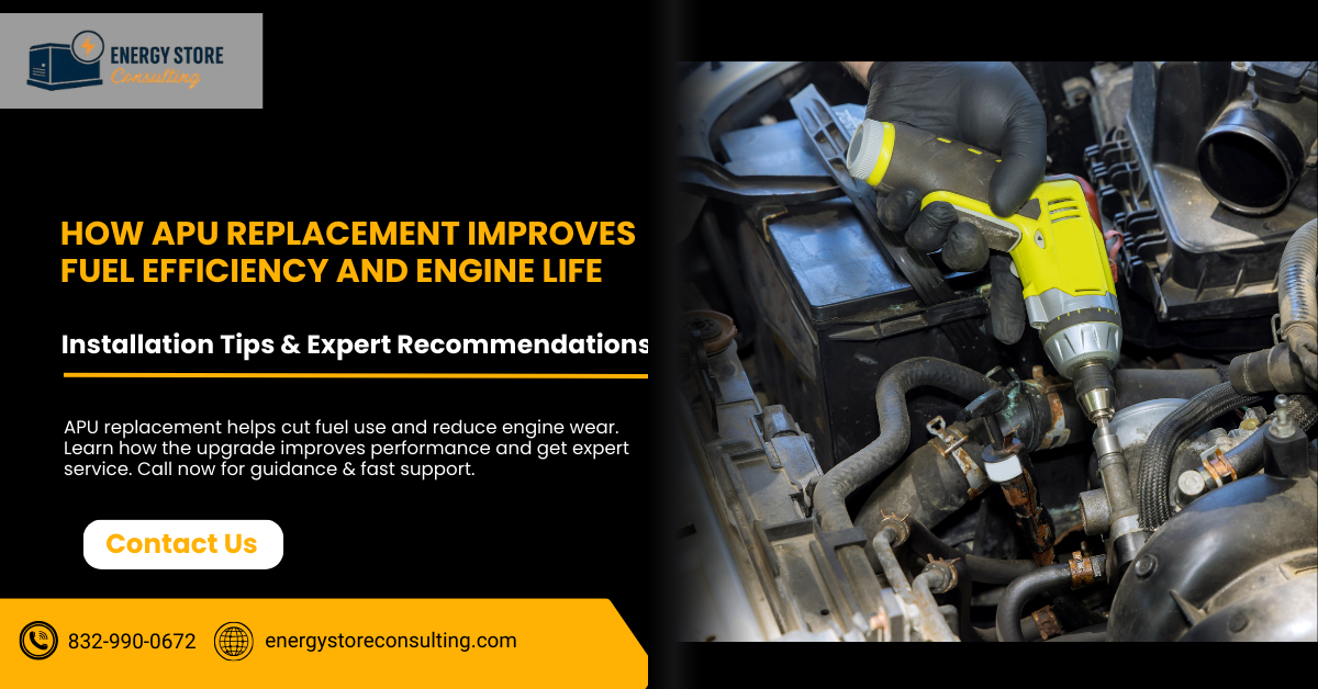 APU Replacement in Houston for Better Fuel Savings