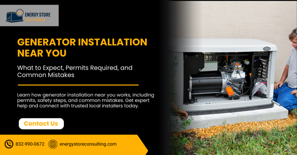 Generator Installation Near You: What to Expect, Permits Required, and Common Mistakes