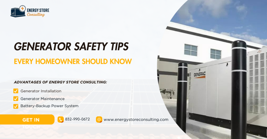 Generator Safety Tips Every Homeowner Should Know