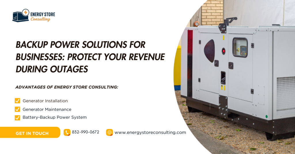 Backup Power Solutions for Businesses: Protect Your Revenue During Outages