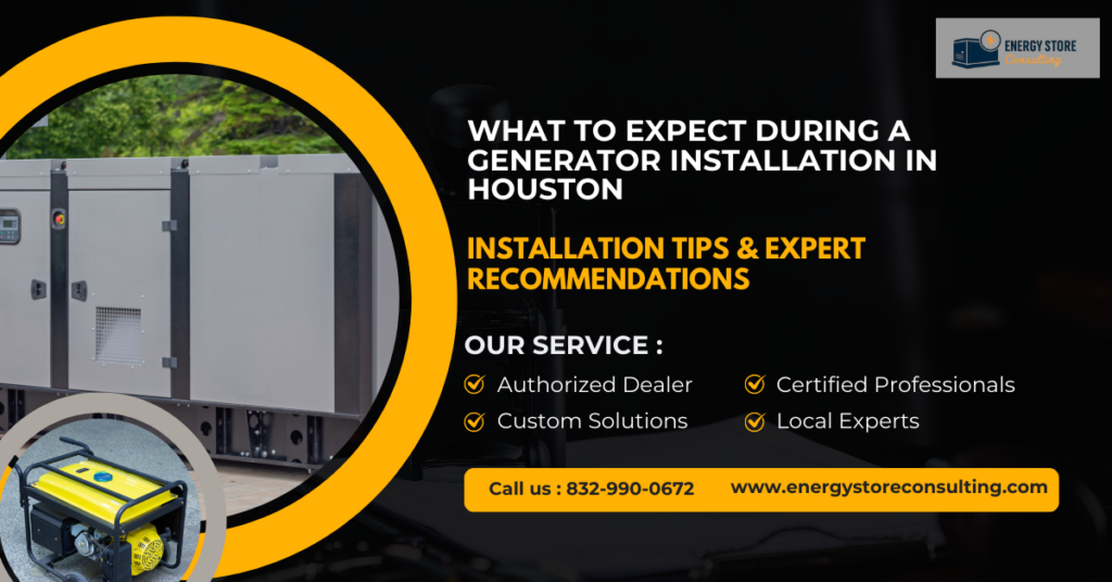 What to Expect During a Generator Installation in Houston