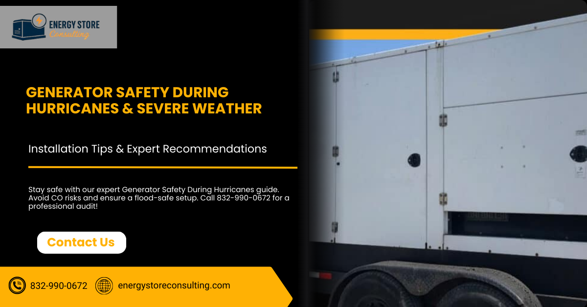 Generator Safety During Hurricanes & Severe Weather