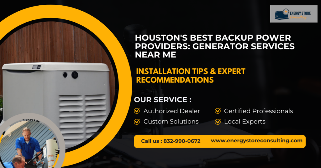Houston's Best Backup Power Providers: Generator Services Near Me