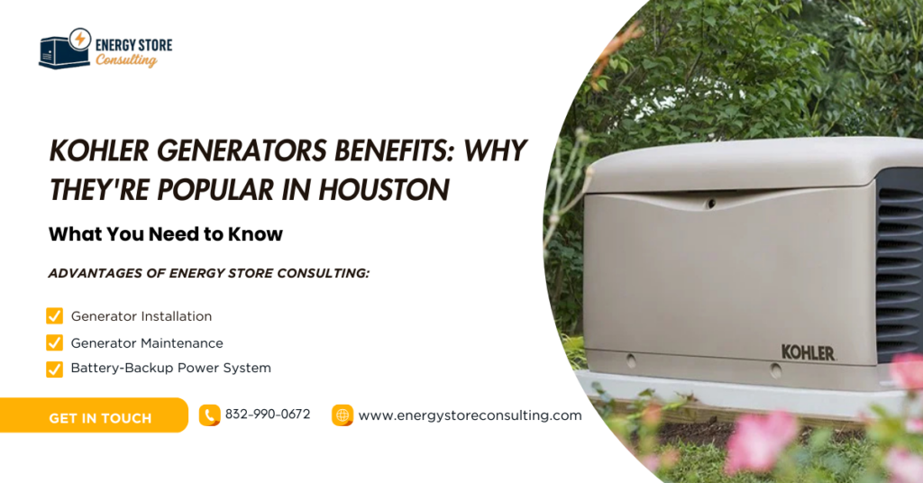 Kohler Generators Benefits: Why They're Popular in Houston