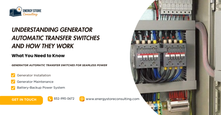 Generator Automatic Transfer Switches for Seamless Power - How They Work