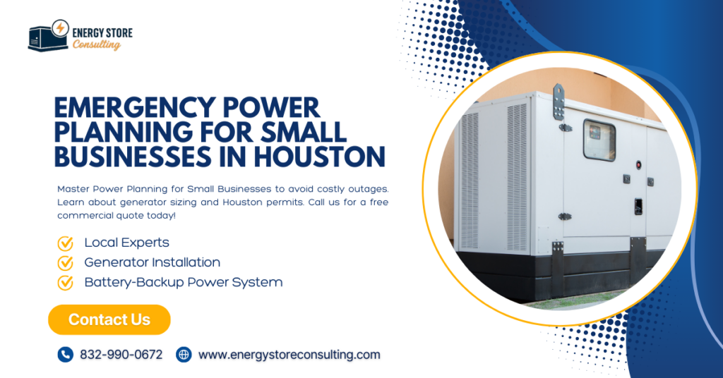 Emergency Power Planning for Small Businesses in Houston