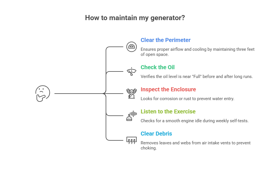 Your Step-by-Step Generator Maintenance Checklist 